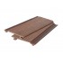 POLIVAN Фасад 3D WOOD BRUSHING 21*156 мм из ДПК цвет: Светло-коричневый